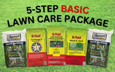 5-Step Basic Lawn Care Package -