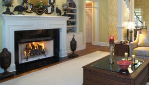 Astria Craftman Fireplace - wood inserts
