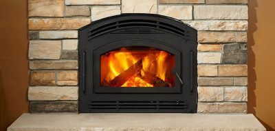 Quadra-Fire Pioneer II Wood Fireplace -