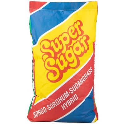 Super Sugar Sorghum Sudangrass Seed Bag